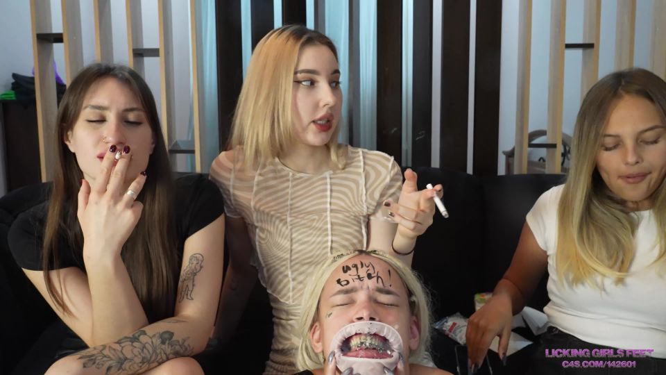 online xxx clip 4 LICKING GIRLS FEET – ALSU PAMELA and SARAH  for a stupid bitch - dirty talking - pov vintage fetish