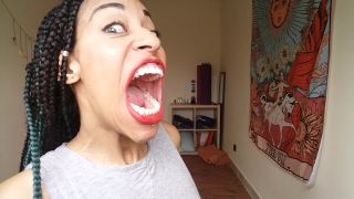 My big mouth and fat tongue Black!