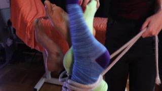 adult video 25 foot fetish toys Ticklify 4 feet up, tied and tickled, bdsm porn on feet porn