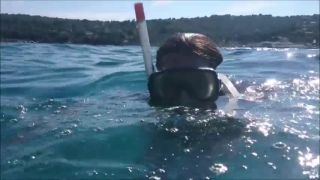 Mi natación bajo el agua - -) pitido de vacaciones