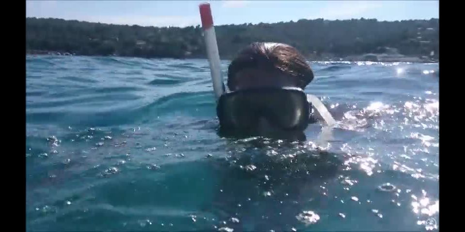 Mi natación bajo el agua - -) pitido de vacaciones