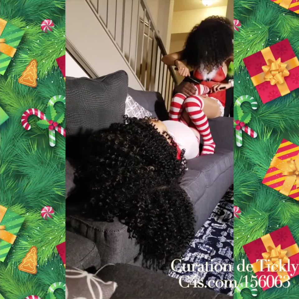 Asias Holiday Tickle Vengeance on Angel Tickling!