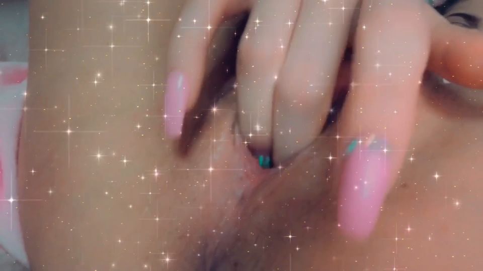 RhiannonRyder1995 - Teen makes her pussy gush - Teen