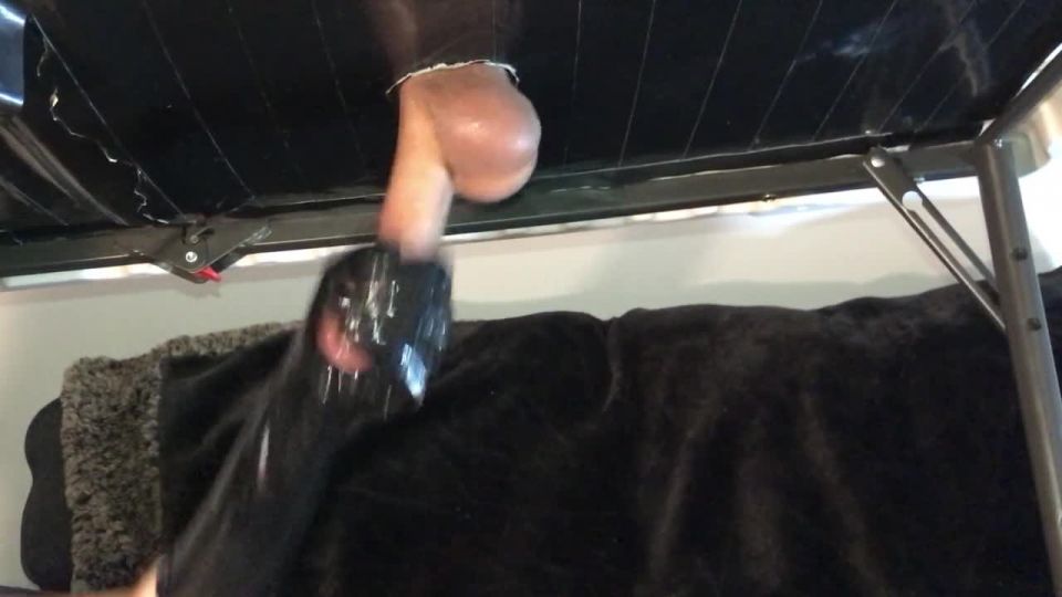 KittyBeGood - Kitty Be Good - Cock Milking Table With Latex Gloves Latex!