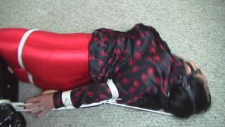 Hogtied, Ring Gagged in Red Disco Pants, milf big bdsm on bdsm porn 