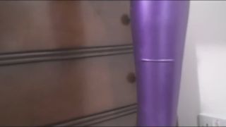 Mimi - Purple Dress and Stockings.