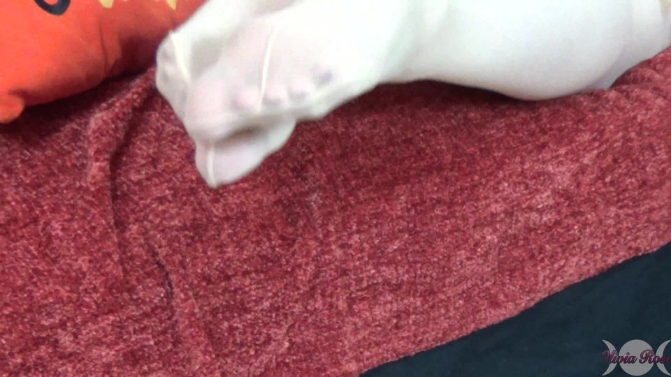 M@nyV1ds - Olivia Rose - Silky Seamed Nude Nylons