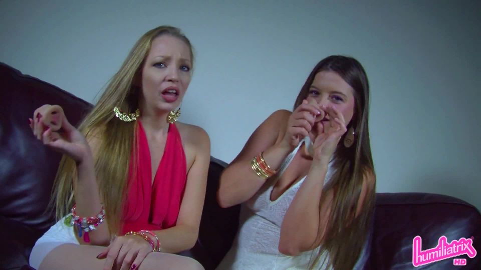 adult xxx clip 46 Humiliatrix presents Tiffani and Becky in Treat You Like Their Dirty Little Play Piglet, giantess femdom on fetish porn 