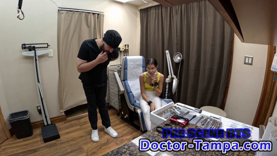 Glove In As Doctor Tampa As He Examines His Newest Specimen, Virgin Orp