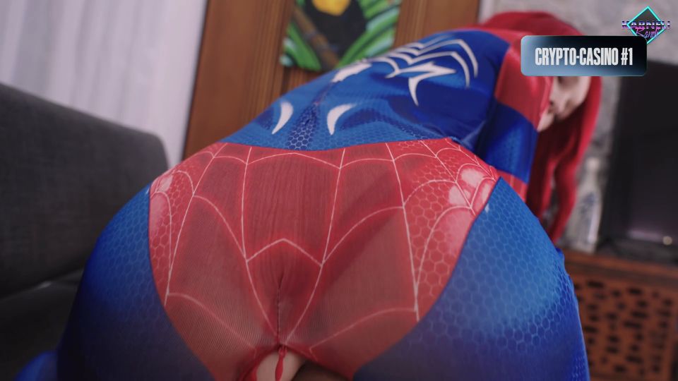 [K2S.CLUB] Karneli Bandi - Superheroína Presentación: Spider-Woman tomando polla en sus agujeros profundos - FullHD 1080P