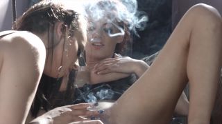 Mistress Loulou Dominates Her Female Slave - SmokingDomination.