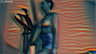 adult xxx video 30 Lil Monki – Cardio Training on Elliptical Machine, chomikuj femdom on fetish porn 