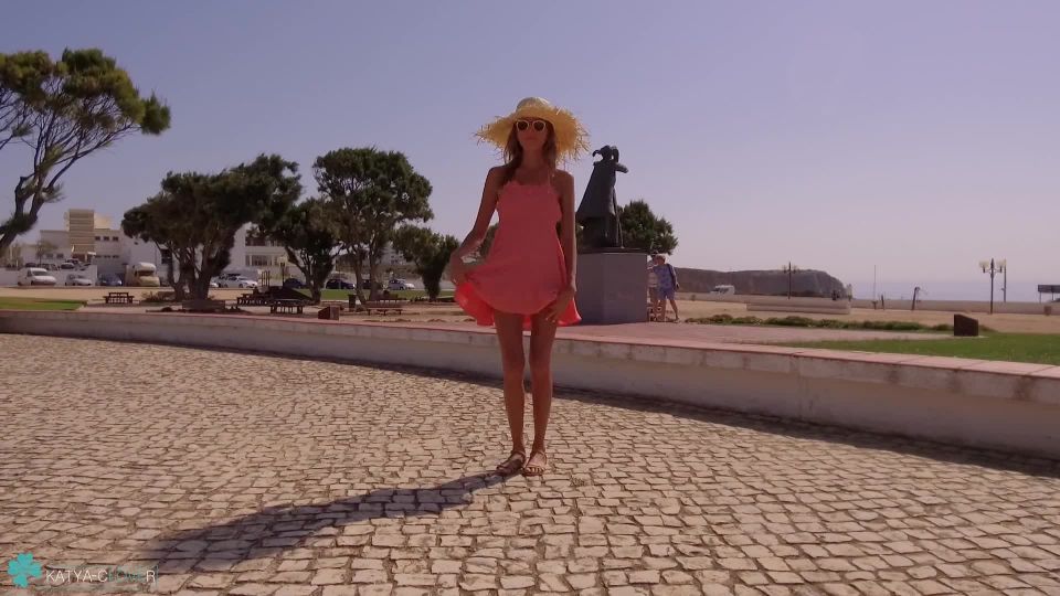 Watch Free Porno Online – Katya Clover in progulka city peach dress CITY WALK ,  on teen 