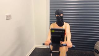 Lil Miss Mask - Naked Gym Workout