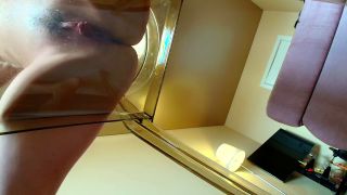 Miss4motivated - Porn show on a transparent chair