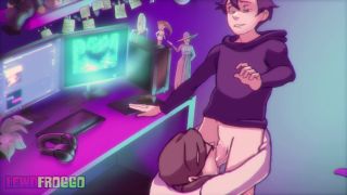 Mona y Travis LewdFroggo Animación