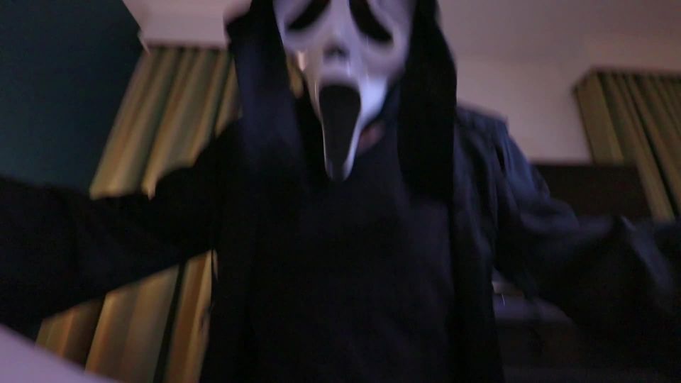 POVProfessor - Bianca Black fucks GhostFace w_facial