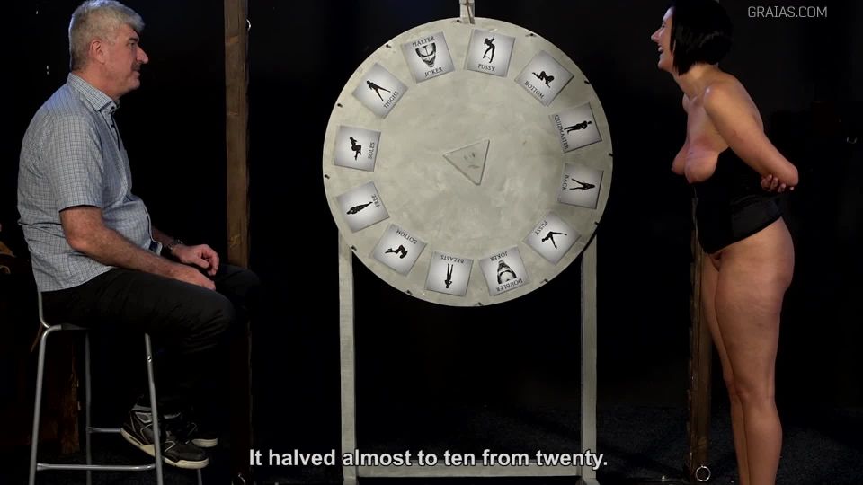 online adult video 30 porno korean bdsm Roxy - Roxy And The Wheel Of Full Pain, humiliation on bdsm porn