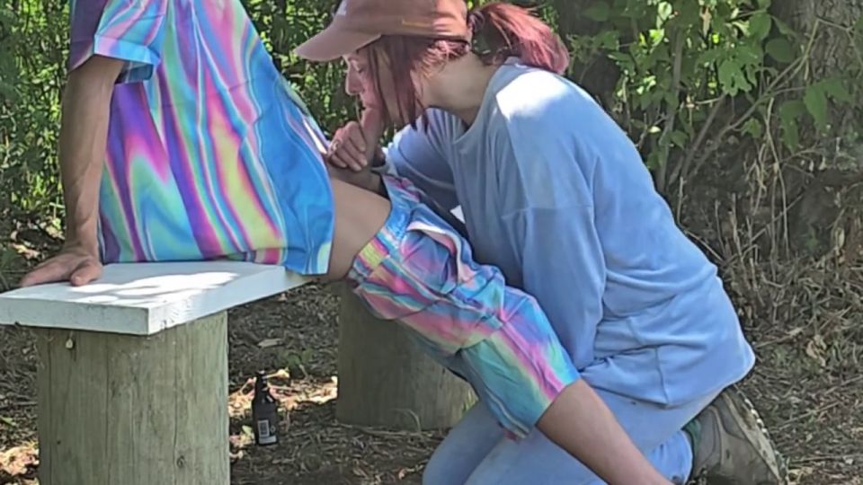 BigBrainedGeek - Pervy Nerd Caught By Hot Horny Jogger - She Makes Me Fuck Her In Public!