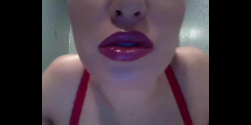 free adult video 29 Bratty Ivana - Red Lipstick - lipstick tease - femdom porn fetish master