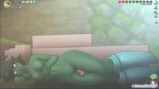 MommaGaming - HornyCraft 0.27 Update - Jennys Sex Toys, Blaze Masturbating, Slime Girls Threesome Minecraft Parody