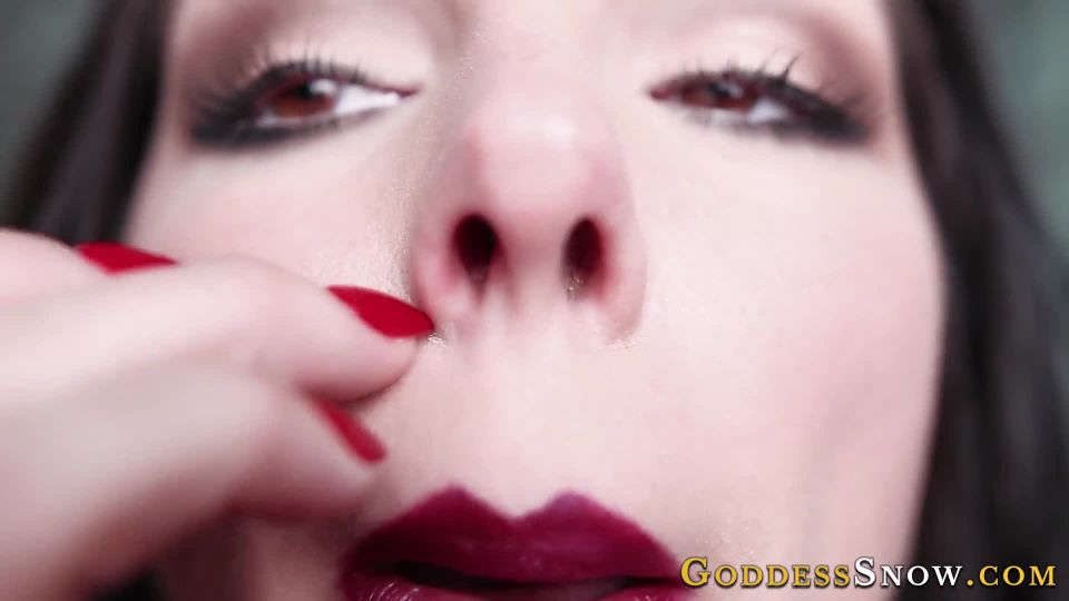 free video 13 fetish alt spanking Goddess Alexandra Snow - Nose Examination, findom on femdom porn