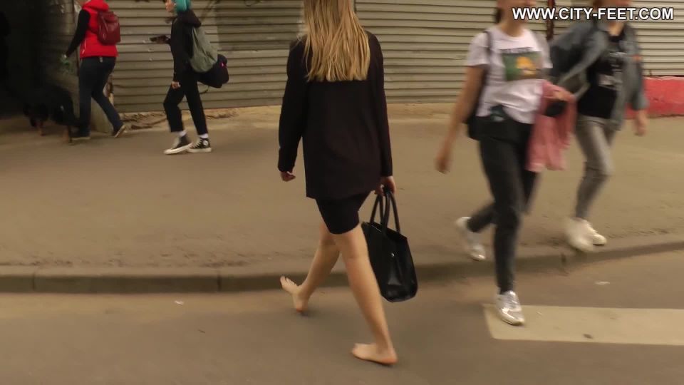 adult xxx video 19 City Feet – A long barefoot stroll. Part 4 | femdom | femdom porn hair fetish porn