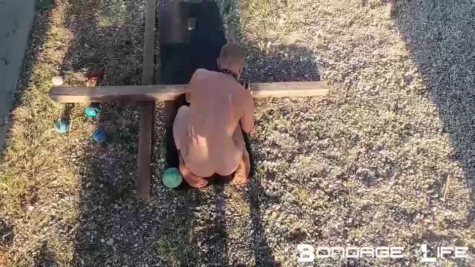 free online video 1 gay leather fetish femdom porn | Bondage Life – Sanding The Cross Rachel Greyhound | bondagelife