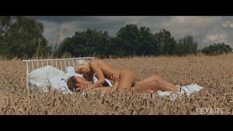 Romantic Sex With A Tender Blonde In The Middle Of A Wheat Field (Pornstar) Lovita Fate