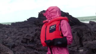 Bonita en plástico rosa