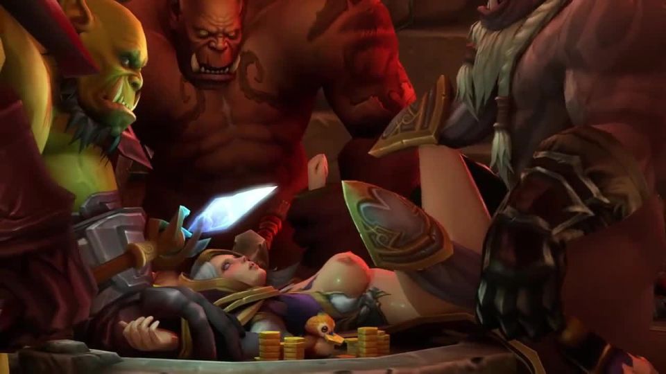 7164 Milf Has Sex Orgasm With Three Orcs