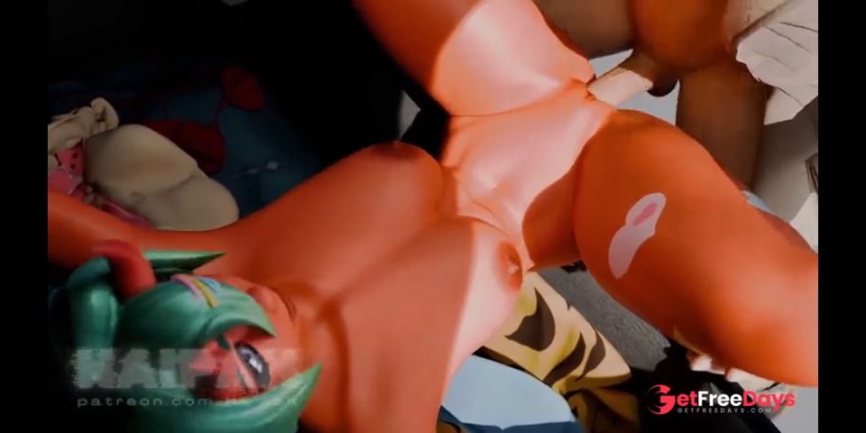 Nemia and Jonesy fuck in public - fortnite animation