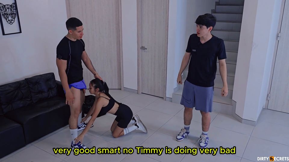 Emma Anturin - I FUCK MY BEST FRIEND AND MY TRAINER AT MY HOUSE 1080P - Surprise threesome