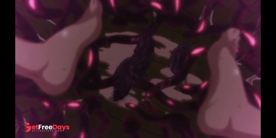 60FPS Rakuen Shinshoku Isla de los muertos EP 1-2 TODAS LAS ESCENAS DEL SEXO HD