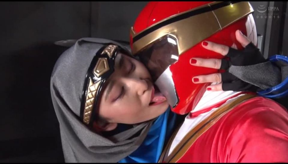 online xxx video 28 GHNU-15 Hero Surrender -Evil Female Ninja Three Sisters -Shinobi Red Completely Defeated, balloon fetish on fetish porn 