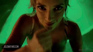 Jelena Jensen – BG BJ in the Pool at Night.