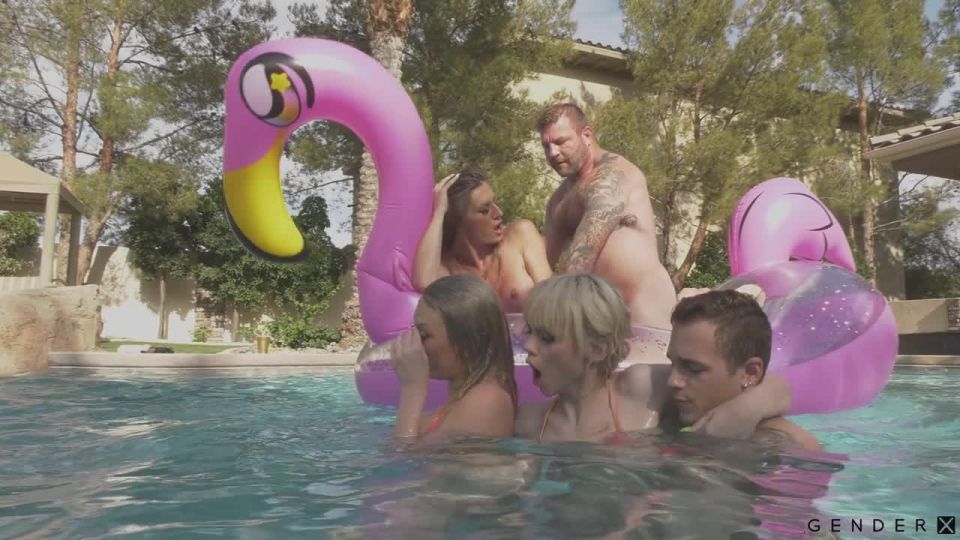 free video 13 Gender X - Nadia Love, Ivory Mayhem, Jade Venus, Kate Zoha, Adira Allure - Trans Pool Party 3  [HD 720p] on shemale porn 
