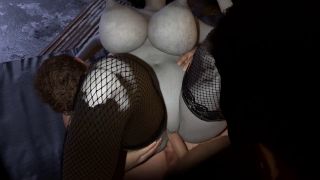 Wraith931 - Lady Dimitrescu Double Penetration Threesome