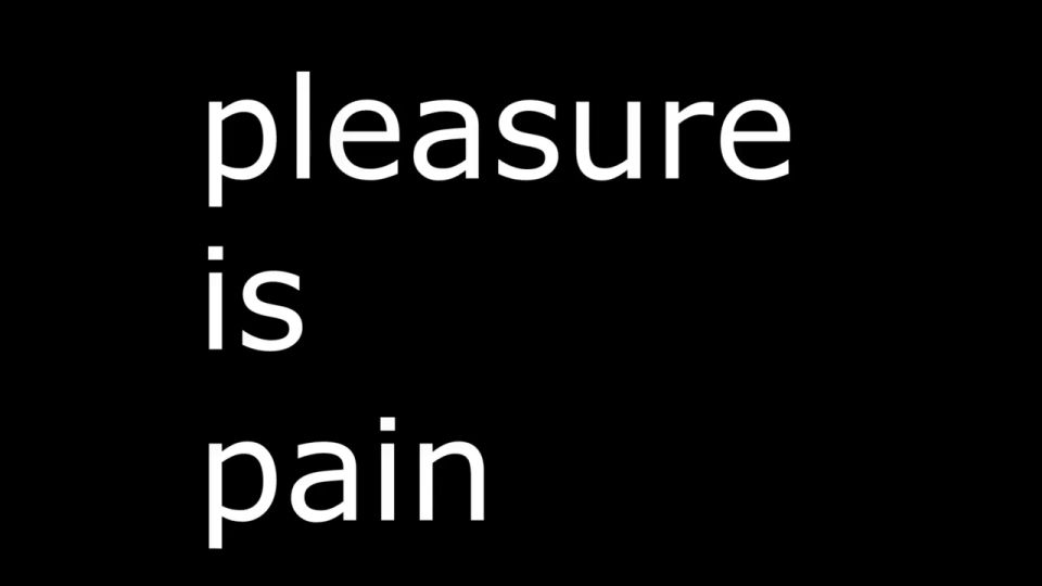 Hd Accepting pain is your pleasure so BEND OVER AND BEHAVE YOURRSELF TAKE MY PAIN