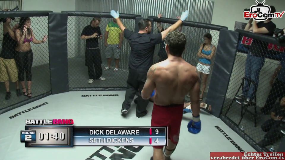 Tattooed Brunette With Natural Tits Gets A Back Cumshot D...