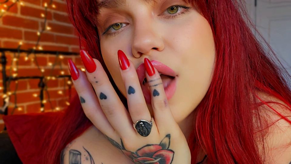 [K2S.CLUB] Ginger Rae xoxo - Long Red Nail Worship - Femdom Goddess Worship - Ginger Rae - FullHD 1080P