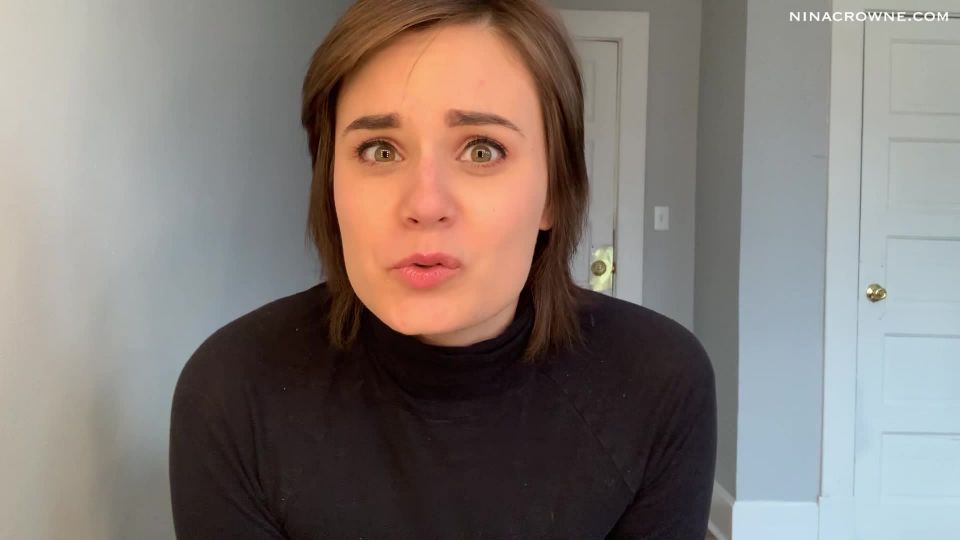 Nina Crowne - Bitchy GF rompe con entonces te folla Strapon