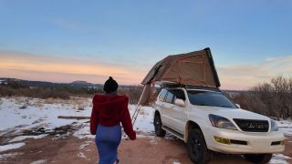 7115 Big Booty Stranger Lets me Fuck her at Campsite on Chris...