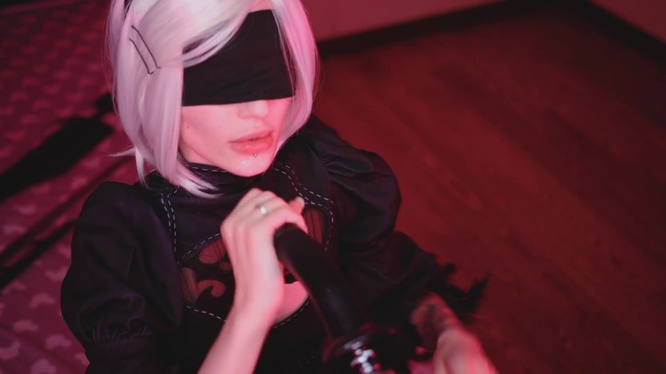 MyKinkyDope – BBC Nier Automata Cosplay BBC Blowjob - (Webcam)
