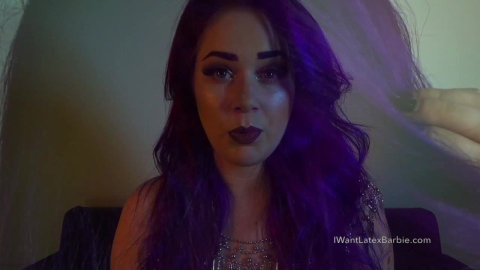 video 2 Latex Barbie - Float In Purple Waves Hypno - teasing - femdom porn female muscle fetish