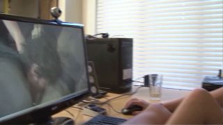 The Foot Slut Under the Desk.