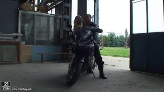 Backstage of Two Wheels, Two  Girls