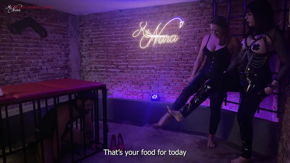 free xxx video 1 jock foot fetish feet porn | Mistress Nara Neveu - Nara and Syl Nifty feed their slave with filthy and sweaty feet - FullHD 1080p | femdom