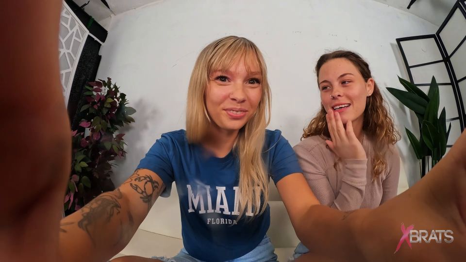 porn clip 1 Bratty Foot Girls - Halee Banks, Kristina Babe - Caught Staring Now Shrink - FullHD 1080p | footjob | pov milf foot fetish