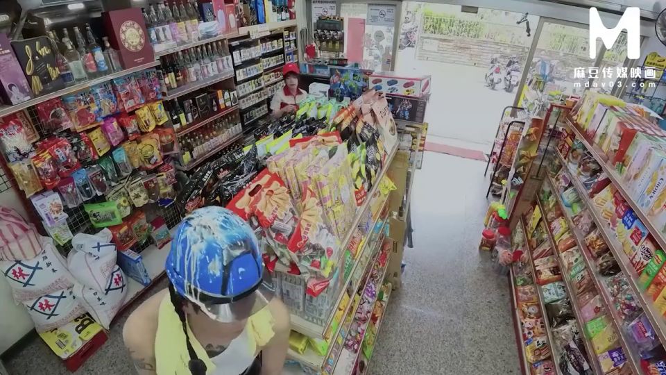 Asian ModelMedia Asia - Promiscuous Mart - Sex at work with the clerk